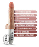 Dr. Skin Silicone Dr. Hammer Thrusting Dildo With Handle 7 Inches