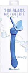 Glass Menagerie Butterfly Blue Dildo