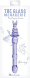 Glass Menagerie Rabbit Purple Dildo