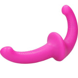 Ouch! Vibrating Silicone Strapless Strap On Pink