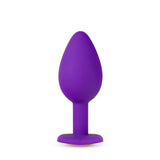 Temptasia Bling Butt Plug - Small Purple
