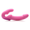 Urge Silicone Vibrating Strapless Strap On With Remote Pink