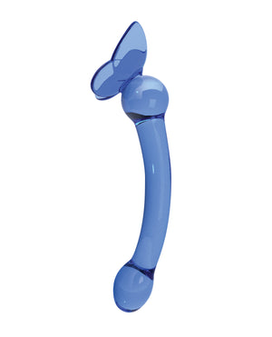 Glass Menagerie Butterfly Blue Dildo