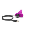 B-Vibe Novice Plug Fuchsia with Charger Cord Attached