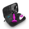 B-Vibe Novice Plug Zipper Storage Case with Plug, Remote Control, Charging Cable and Guide to Anal Play