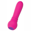 Femmefunn - Ultra Pink Push Button Vibrating Bullet Close Up