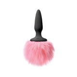 Bunny Tails Mini Pink Fur Butt Plug