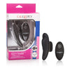 CalExotics Vibrating Black Silicone Panty Teaser With Remote Control Packaging
