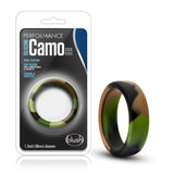 Performance - Silicone Camo Cock Ring - Green Camouflage