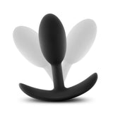 Luxe Wearable Vibra Slim Plug - Small Black