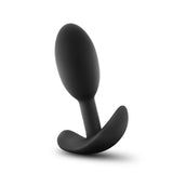 Luxe Wearable Vibra Slim Plug - Small Black