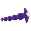 Quaker Plus Anal Beads Vibrator purple
