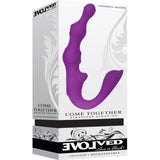Come Together Couples Vibrator Purple package