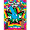 Wood Rocket Who Smokes Weed? Coloring Book