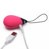10x Silicone Vibrating Egg Pink