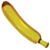 Glass Gem (Amber Banana) Dildo