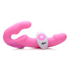 Urge Silicone Vibrating Strapless Strap On With Remote Pink