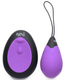 10x Silicone Vibrating Egg Purple
