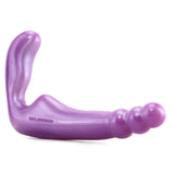 Doc Johnson - Gal Pal 5inch Purple Strapless Strap On Front View
