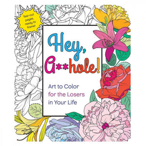 Hey A**hole Coloring Book: Art to Color for the Losers in Your Life