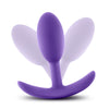 Luxe Wearable Vibra Slim Plug - Small Purple