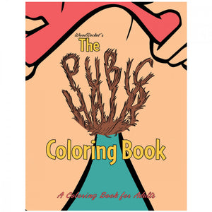 If you are looking for an Adult coloring book as a gift or for yourself or a bachelor or bachelorette party or sexy Christmas, The Pubic Hair Coloring Book is the dirty coloring book for you. It's filthy! It's sexy! It's entertaining! It's by Wood Rocket.